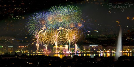 Feux d'ouverture des fêtes de Genève