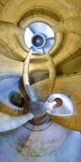 Planète escalier du fort Munot - Schaffhausen