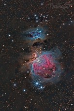 M42, M43 & Running Man Nebulae