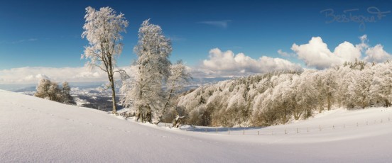 Mont-Salève enneigé